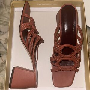 Staud Portugal heels size 41 ( 10 us) copper